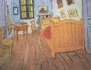 Vincent Van Gogh Vincent's Bedroom in Arles (nn04) Spain oil painting reproduction